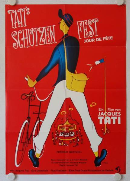 Tatis Schützenfest originales deutsches Filmplakat (R70s)